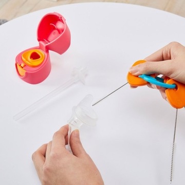 Komplet 5 szczoteczek do bidonów i słomek, b.box