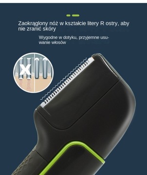 Golarka elektryczna golarka męska golarka do tyłu chowana składana golarka