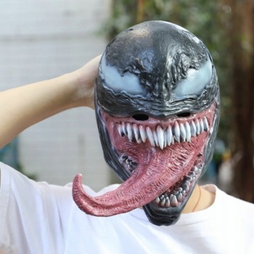 Хэллоуин Маска Вечеринка ЛАТЕКС VENOM HIT