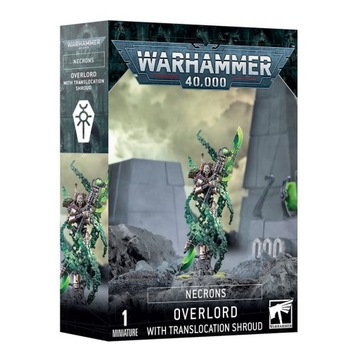 Overlord with Translocation Shroud Necrons, Warhammer 40000