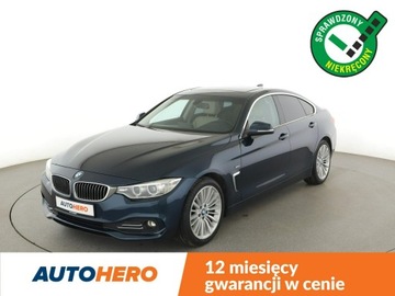 BMW Seria 4 F32-33-36 Coupe 418d 150KM 2016 BMW 418 2.0d Automat Luxury Line Navi Tempomat