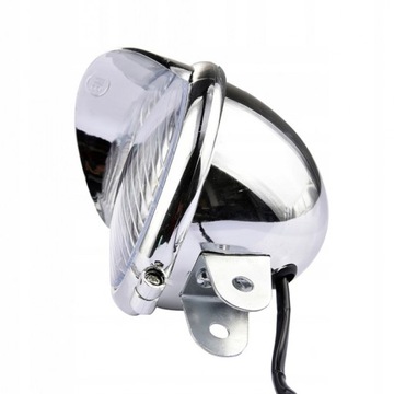 ГАЛОГЕННЫЕ ПОИСКИ С ВИЗОРОМ 2 ШТ. ХРОМ СВЕТОВОЙ ПАНЕЛИ ДЛЯ МОТОЦИКЛА