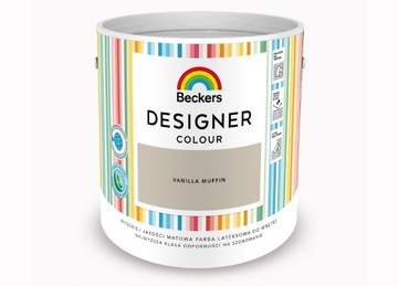 Farba Designer Colour Vanilla Muffin 2.5L BECKERS