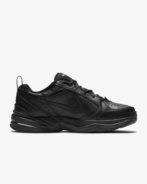 Nike Air Monarch IV Buty Męskie Skórzane Czarne adidasy Sportowe Wygodne