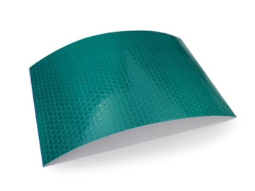 Folia Odblaskowa Samoprzylepna Pryzmatyczna Ikolite Reflect Green 1,24 x1
