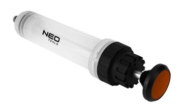 ШПРИЦ ДЛЯ ВСАСЫВАНИЯ МАСЛА ТОРМОЗНАЯ ЖИДКОСТЬ ТОПЛИВО 200 мл Ручная присоска NEO