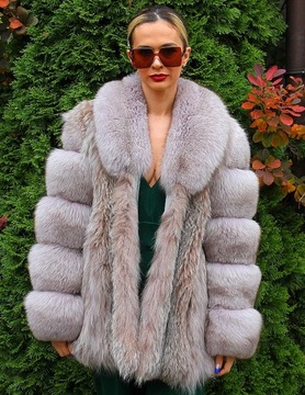 МЕХ ЛИСЫ- КУРТКА-ЛИСА-FOX-FOX- S/M