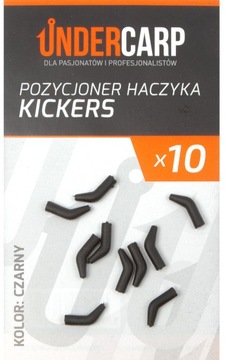 UNDERCARP Pozycjoner Haczyka Kickers Czarny 10szt