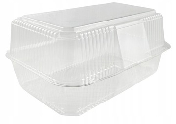 Pojemnik ciasto opakowanie cukiernicze 21x13 50szt