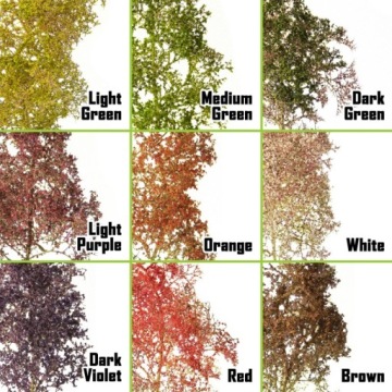 Micro Leaves - Dark Violet Mix leaves 15 g.
