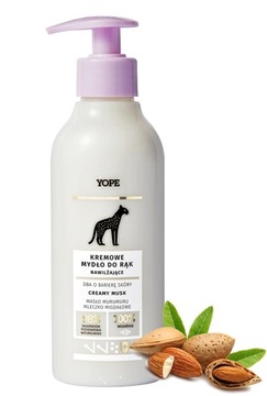 YOPE MYDŁO KREMOWE W PŁYNIE NAWILŻAJĄCE CREAMY MUSK 300ml