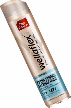 WELLAFLEX LAKIER DO WŁOSÓW 250 ml FLEXIBLE EXTRA STRONG HOLD /4/