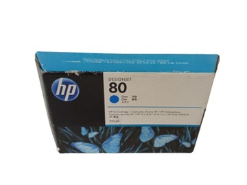 Oryginalne Tusz HP 80 C4846A Cyan