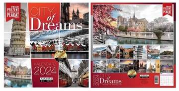 Классический календарь Q CITY OF DREAMS 5901924492276