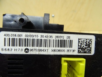 CITROEN C3 II DS3 PANEL KLIMATIZACE 96753994XT