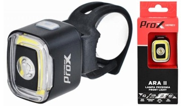 LAMPA PRZÓD PROX ARA II COB-XPE LED 200Lm 400 mAh, USB-C, SAFE, MEMORY MODE