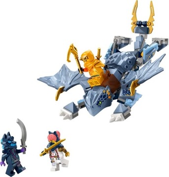 LEGO NINJAGO BLOCKS 71810 ФИГУРКИ МАЛЕНЬКОГО ДРАКОНА БЭБИ РЮ + СУМКА LEGO