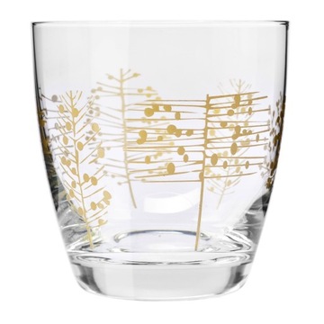 Szklanki DECO Złote drzewa KROSNO 2x370ml