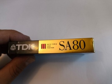 TDK SA 80 FOIL FOIL SA80 1990 *1817