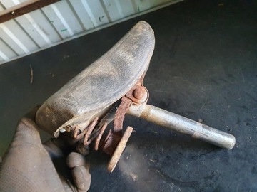 СТАРОЕ АНТИЧНОЕ ВЕЛОСИПЕДЬЕ, СЕДЛО МЕРТЕНСА