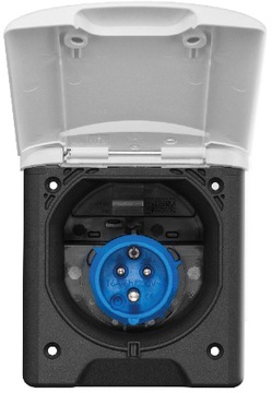 GNIAZDO CEE ZEWNĘTRZNE PRZYŁĄCZE ABL 230V 16A