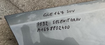 BLATNÍK PRAVÝ PŘEDNÍ MERCEDES GLE SUV W167 167 A1678802400