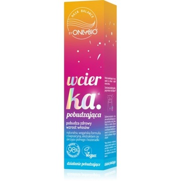 ONLYBIO Hair WCIERKA Pobudzająca WZROST Włosów 100