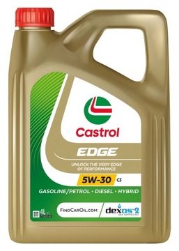 CASTROL EDGE TITANIUM 5W30 C3 VW 502 00 505 00 4L +ZAWIESZKA