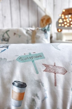 Амбушюры для коляски Малыш путешествует по миру.