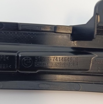 BMW G30 F90 G11 G15 LED BLIKAČ ZRCÁTKO LEVÝ 7414649 NOVÝ