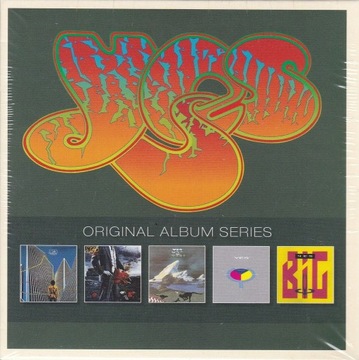 5 CD- YES- ORIGINAL ALBUM SERIES (NOWA W FOLII)