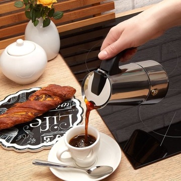 НЕРЖАВЕЮЩАЯ КОФЕВАРКА МОДЕРНО 240 МЛ