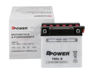 Akumulator BPOWER YB9L-B 9Ah 115A