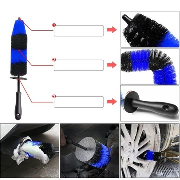 НАБОР ДЛЯ ЧИСТКИ АВТОМОБИЛЯ, ЩЕТКА ДЛЯ МЫТЬЯ СНАРУЖИ И ВНУТРИ