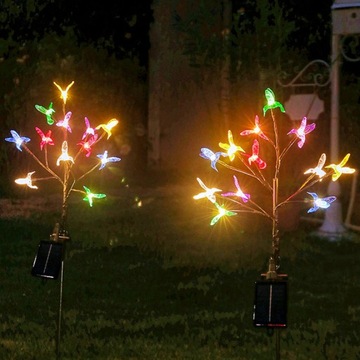 2x LAMPA SOLARNA LED OGRODOWA KOLIBER girlanda lampki solarne ogród lampka