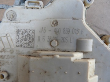 AUDI A4 A5 Q5 A6 ZÁMEK DVEŘE LEVÝ ZADNÍ 4G0839015E