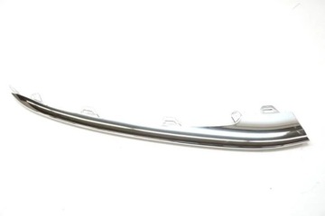 LEVÝ CHRÓM NÁRAZNÍKU LIŠTA ZDOBENÁ MERCEDES W222