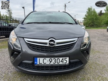 Opel Zafira C Tourer 1.4 Turbo ECOTEC 140KM 2012 Opel Zafira 7 osobowy -Tourer- Szwajcaria - Po przegladzie olejowym Gwara, zdjęcie 7