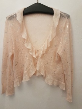ŚLICZNY DAMSKI SWETER R.L/XL NARZUTKA SWETR ECOLI