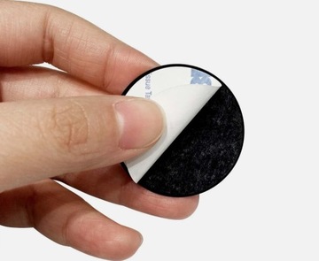 2x BLASZKA METALOWA DO UCHWYTU MAGNETYCZNEGO TELEFON MAGNES 38x50mm + 40mm