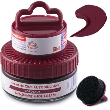 KREM WOSK DO BUTÓW NABŁYSZCZACZ PASTA BORDO 50 ml