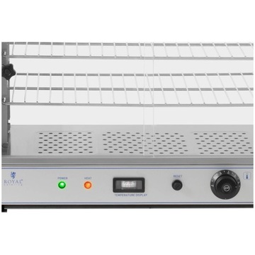 Регулируемая нагревательная витрина ROYAL CATERING RC-WC001