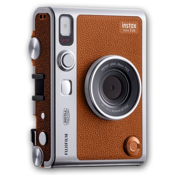 Aparat Fujifilm Instax Mini Evo Brown Brązowy