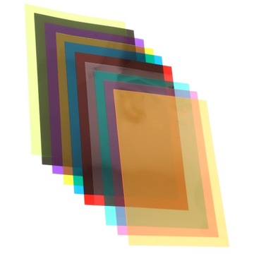 Ga-Color Film Valid Transparent 10 Pcs