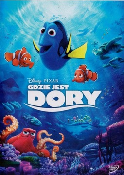 Dvd: GDZIE JEST DORY (2016) DISNEY PIXAR