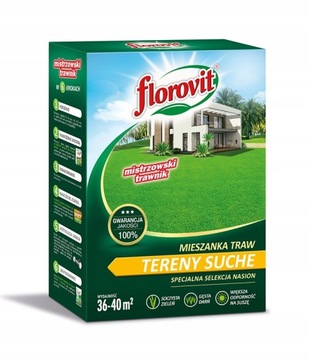 FLOROVIT NASIONA TRAWA TERENY SUCHE TRAWNIK 0,9KG