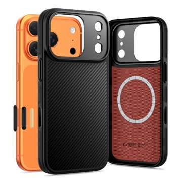 Carbonové Pouzdro Magsafe Pro Iphone 17 Pro, Carbon, Kevlar, Aramid