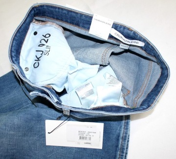 Calvin Klein Jeans - jeansy męskie 026 Slim -J30J311688- oryginalne W33/L30