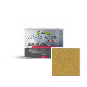 Surowy Beton dekoracyjny tester koloru Sunset