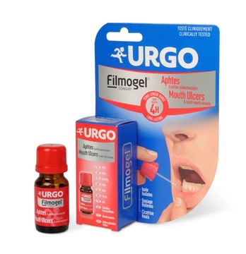 Urgo, Afty i drobne rany w jamie ustnej Żel, 6 ml